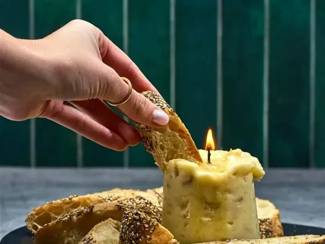 Candela commestibile gourmet