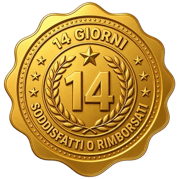 Garanzia soddisfatti o rimborsati di 14 giorni